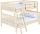 Crate Designs™ Furniture Unfinished Full XL/Queen Mission Bunk Bed-0