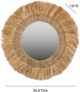 TOV Furniture Karissa Natural Abaca Wall Mirror-2