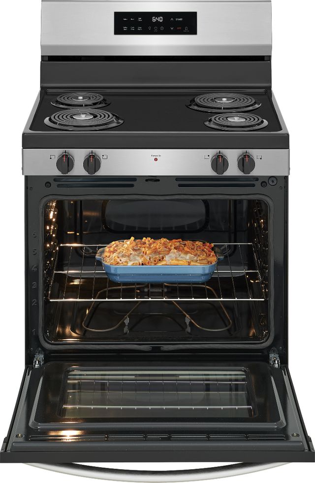 Frigidaire® 30” Stainless Steel Freestanding Electric Range-4