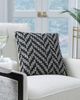 Signature Design by Ashley® Tenslock Black/White Throw Pillow-3