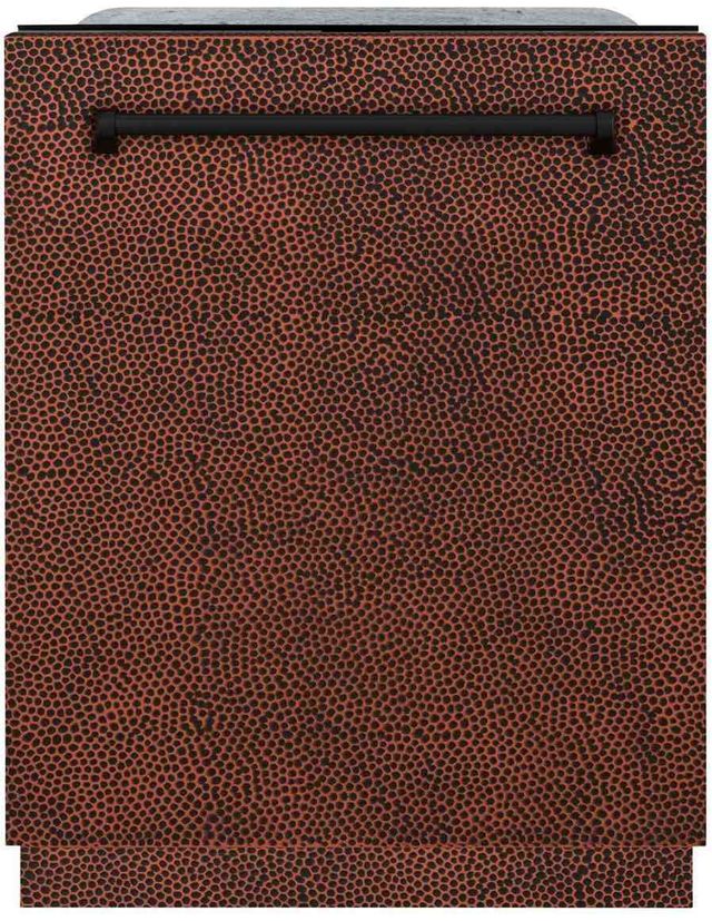 Zline Monument Series 24" Hand Hammered Copper Built In Dishwasher-0