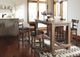 Signature Design by Ashley® Pinnadel Light Brown Upholstered Swivel Counter Stool-3
