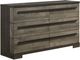 Crown Mark Remington Gray Dresser-0