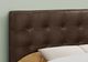 Monarch Specialties Inc. Brown Leather Look Full Headboard-1