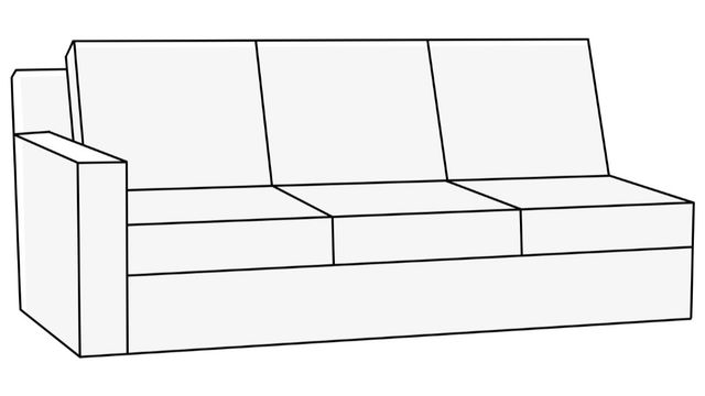 ALBANY 3 PIECE SECTIONAL DOODLE IRON-0