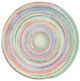 Capel Rugs Cutting Garden Blue Bell 8'6" Round Rug-0