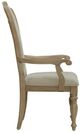 Liberty Furniture Magnolia Manor Ivory/Weathered Bisque Upholstered Splat Back Arm Chair-3