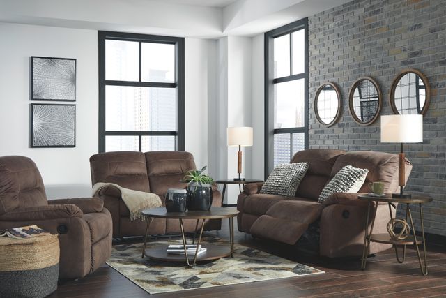Signature Design by Ashley® Bolzano Coffee Rocker Recliner-3