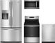 Whirlpool® 4 Piece Fingerprint Resistant Stainless Steel Kitchen Package-0
