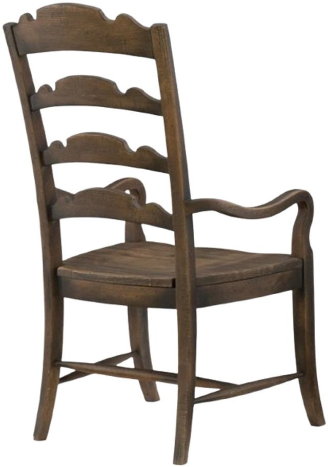 Hooker® Furniture Hill Country Saddle Brown Dining Arm Chair-2