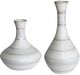 Uttermost® Potter 2-Piece Fluted Striped Vases Set-0