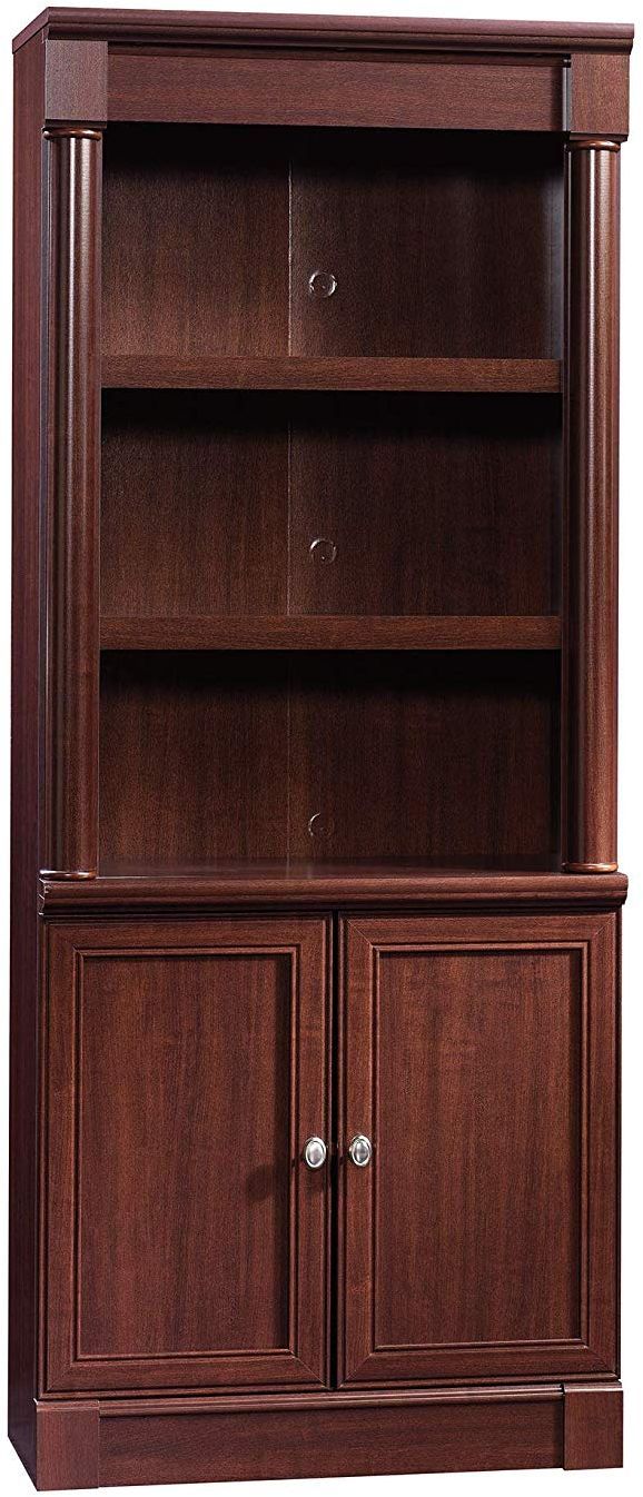 Sauder® Palladia® Select Cherry Library With Doors-0