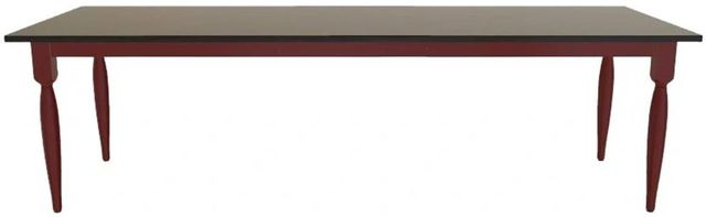 Mavin Customizable 38" x 84" Rectangular Extendable Dining Table with 2 Leaves-1