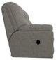 La-Z-Boy® Morrison Charcoal Manual Reclining Loveseat with Console-2