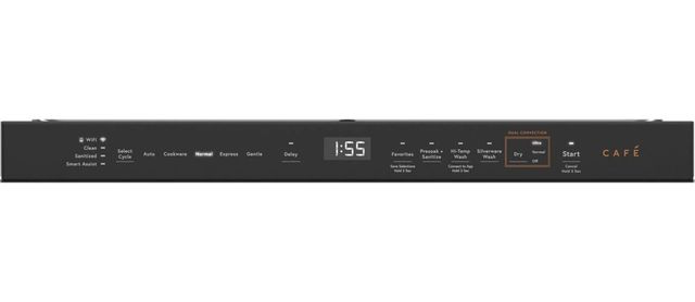 Cafe™ 24" Fingerprint Resistant Matte Black Top Control Built In Dishwasher-3
