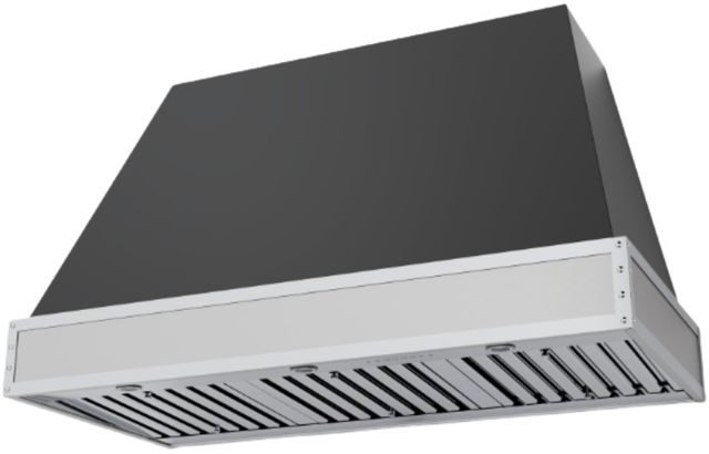 Viking® Tuscany 48" Cast Black Wall Mounted Range Hood -0