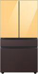 Samsung Bespoke 36" Tuscan Steel French Door Refrigerator Bottom Panel-4