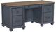 Legends Home Americana Corduroy Blue Executive Desk-0