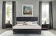 Armen Living Carnaby 3-Piece Black Brushed King Bedroom Set-4