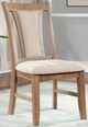 Furniture of America® Upminster 2-Piece Beige/Natural Tone Dining Chair Set-2