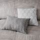 Olliix by Madison Park 7 Piece Grey King Walter Printed Seersucker Comforter Set-3