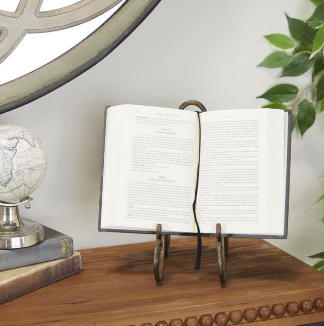 Deco Marche Brown Scroll Display Easel-3