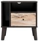 Signature Design by Ashley® Piperton Brown/Charcoal Nightstand-2