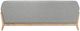 Coaster® Vaughn Gray Upholstered Flared Arm Sofa-5