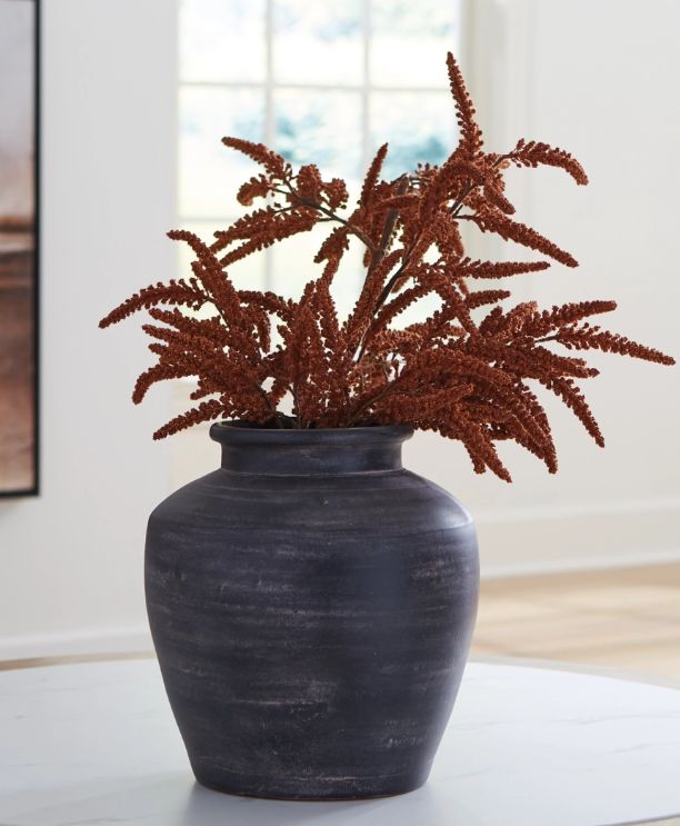 Signature Design by Ashley® Meadie Black Vase-3
