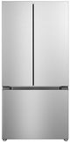 Verona® 33" 16.5 Cu. Ft. Stainless Steel Counter Depth French Door Refrigerator-0