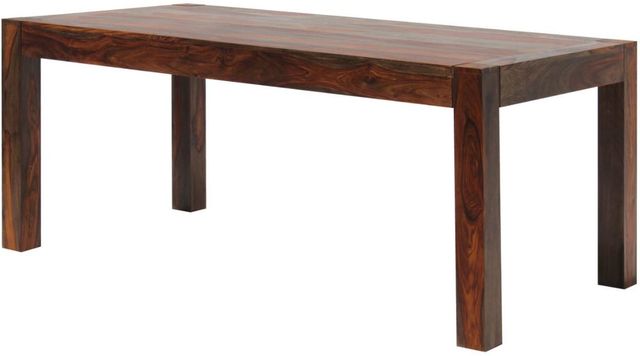 Coaster® Keats Warm Chestnut Rectangular Dining Table-0