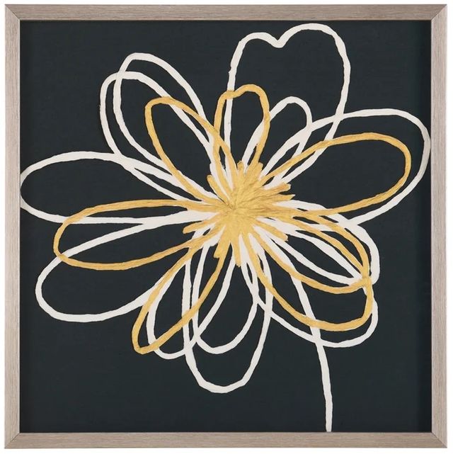 Stylecraft Green and Gold Arrangement I Wall Art-0