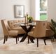 Powell® Auden 6-Piece Espresso/Tan Dining Set-1