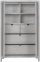 Modus Furniture Boho Chic Washed White Wardrobe Chest-3