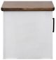 Legends Home Providence Brown/White Chair Side Table-3