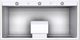 Vent-A-Hood® Designer Series 48" White Wall Mounted Range Hood-3