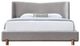 ACME Furniture Melbourne Gray Eastern King Upholstered Panel Bed-3