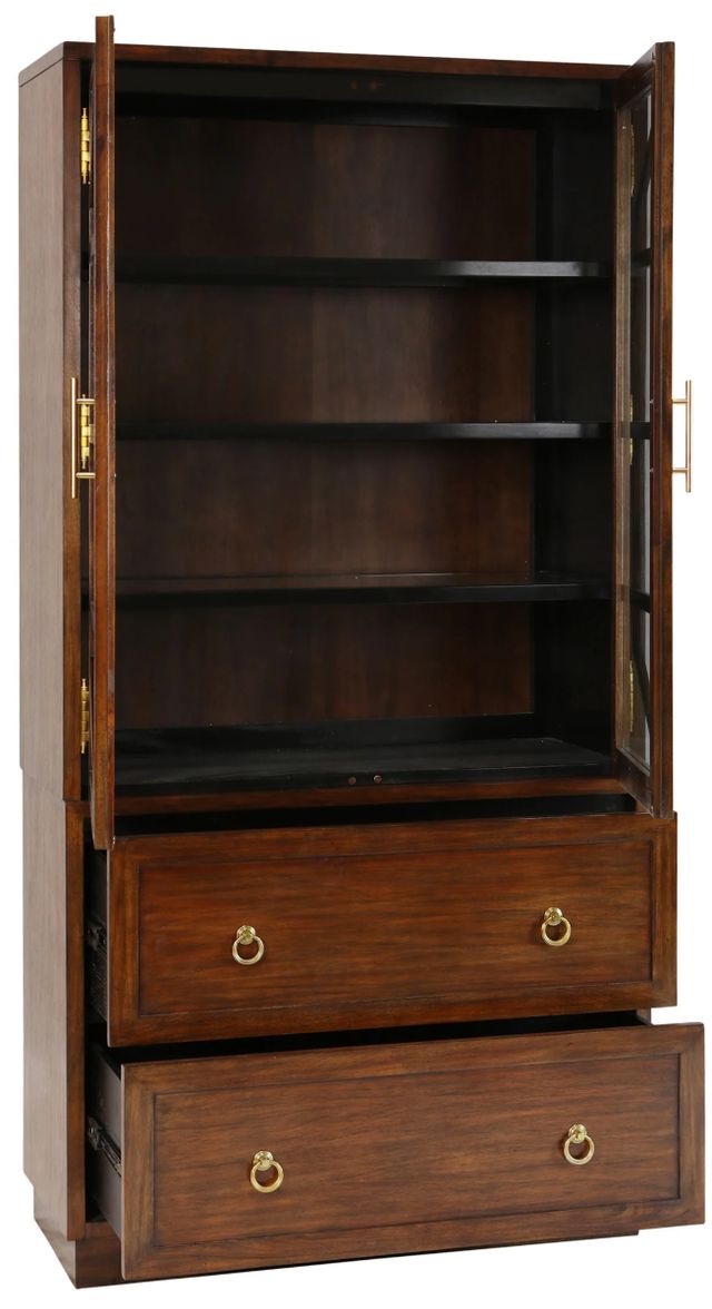 Stylecraft Tamara Day Walnut Filagree Hutch-2