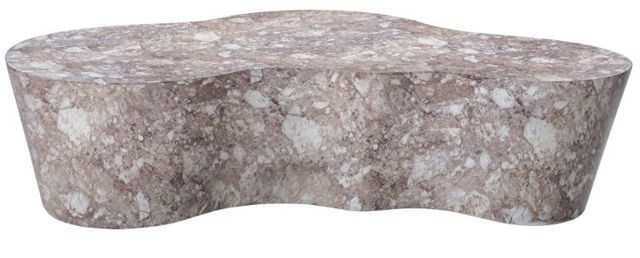 Meridian Furniture Monza Brown Marble Coffee Table-0
