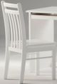 Night & Day Furniture™ Clove White Student Chair-0