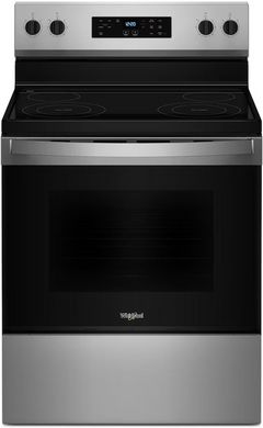Whirlpool® 30" Stainless Steel Freestanding Electric Range