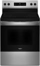 Whirlpool® 30" Stainless Steel Freestanding Electric Range-0