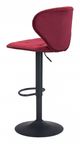 Zuo® Salem Red Bar Chairs-4