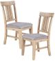Olliix by INK+IVY Natural/Grey Set of 2 Sonoma Dining Chairs-4
