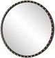Uttermost® Sele Matte Black Oversized Round Mirror-4