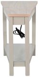 Sunny Designs™ Oak Grove Chair Side Table with Pavestone Base-2