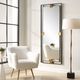 Uttermost® Cornerstone Satin Black Mirror-5