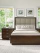 Lexington Home Laurel Canyon Casa Del Mar Mocha King Upholstered Panel Bed-1
