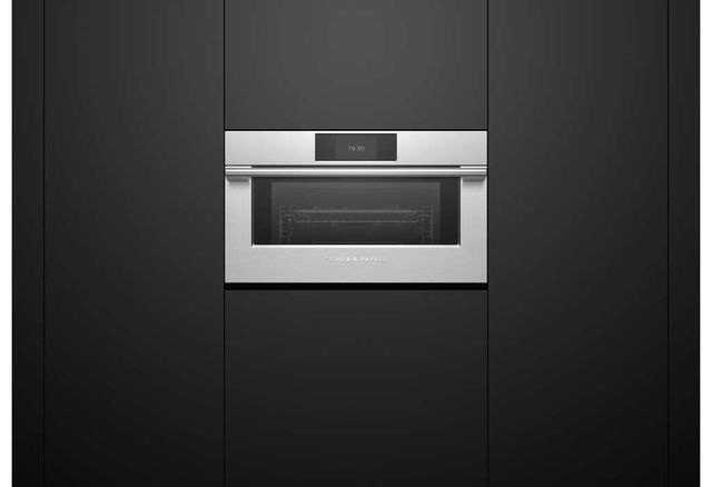 Fisher & Paykel Series 7 Professional  30" Stainless Steel Compact Convection Speed Oven-2