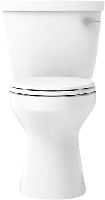 KOHLER® Cimarron® White 2-Piece 29" Elongated Right-Hand Trip Toilet, 1.6 Gpf-1